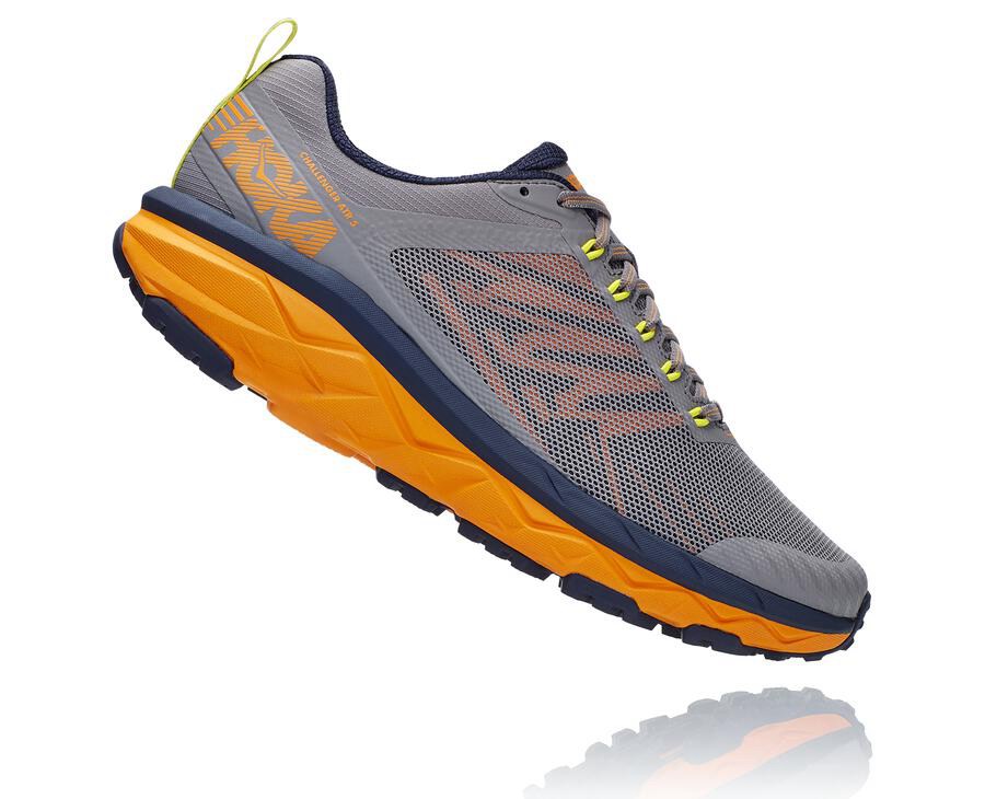 Tenis Trail Hoka One One Masculino Cinzentas - Challenger Atr 5 - 608-VMGJED